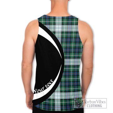 Mackenzie Dress Ancient Tartan Men's Tank Top with Family Crest Circle Style - Tartan Vibes Clothing