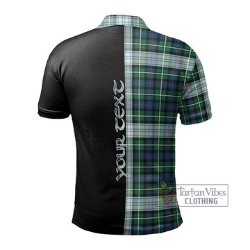 Mackenzie Dress Ancient Tartan Polo Shirt with Family Crest and Half Of Me Style