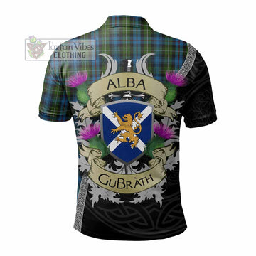 Mackenzie (Mckenzie) Tartan Family Crest Polo Shirt Lion Rampant Royal Thistle Shield Celtic Inspired