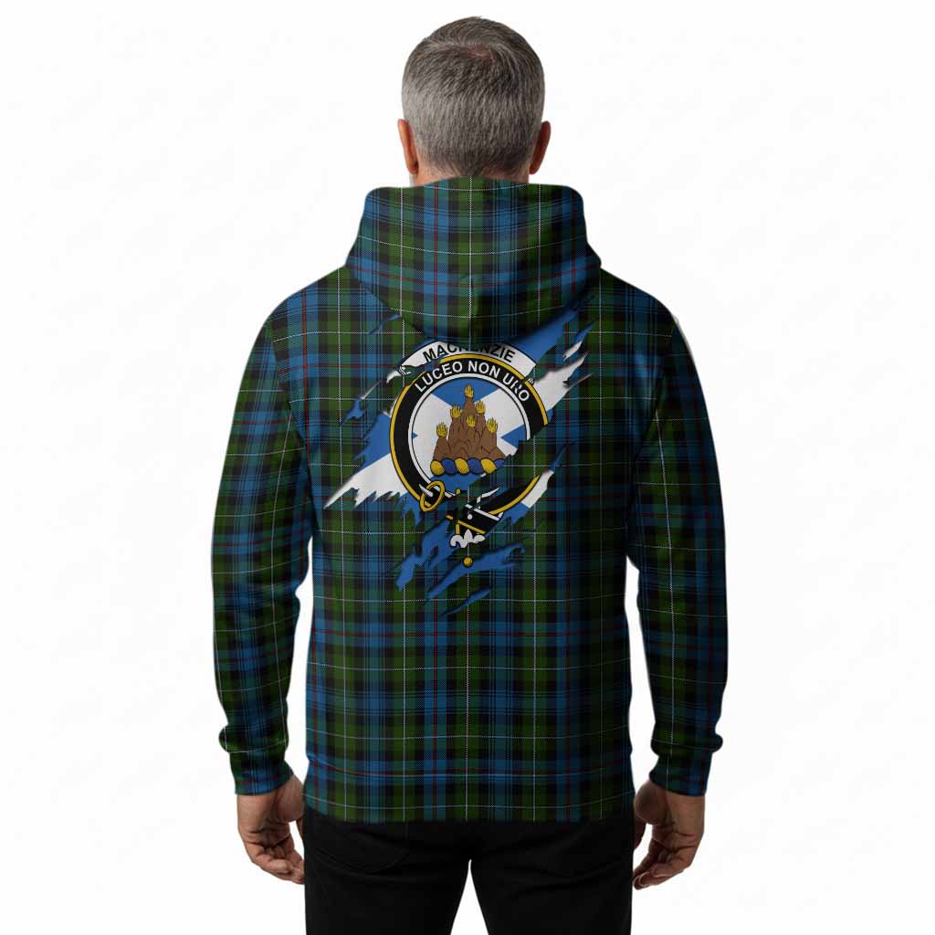 Mackenzie (Mckenzie) Clan Crest In Me Tartan Hoodie Scotland Flag Style