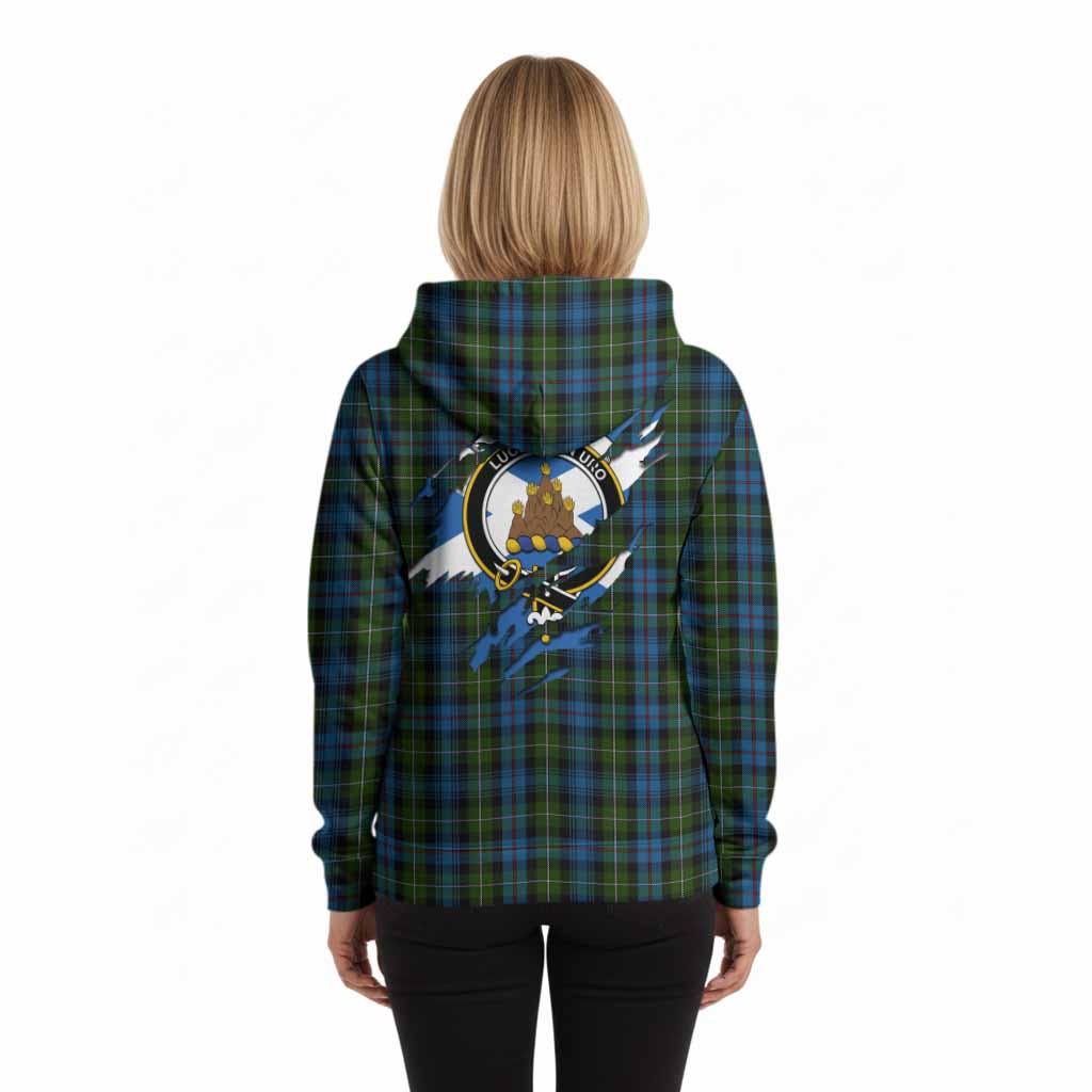 Mackenzie (Mckenzie) Clan Crest In Me Tartan Hoodie Scotland Flag Style