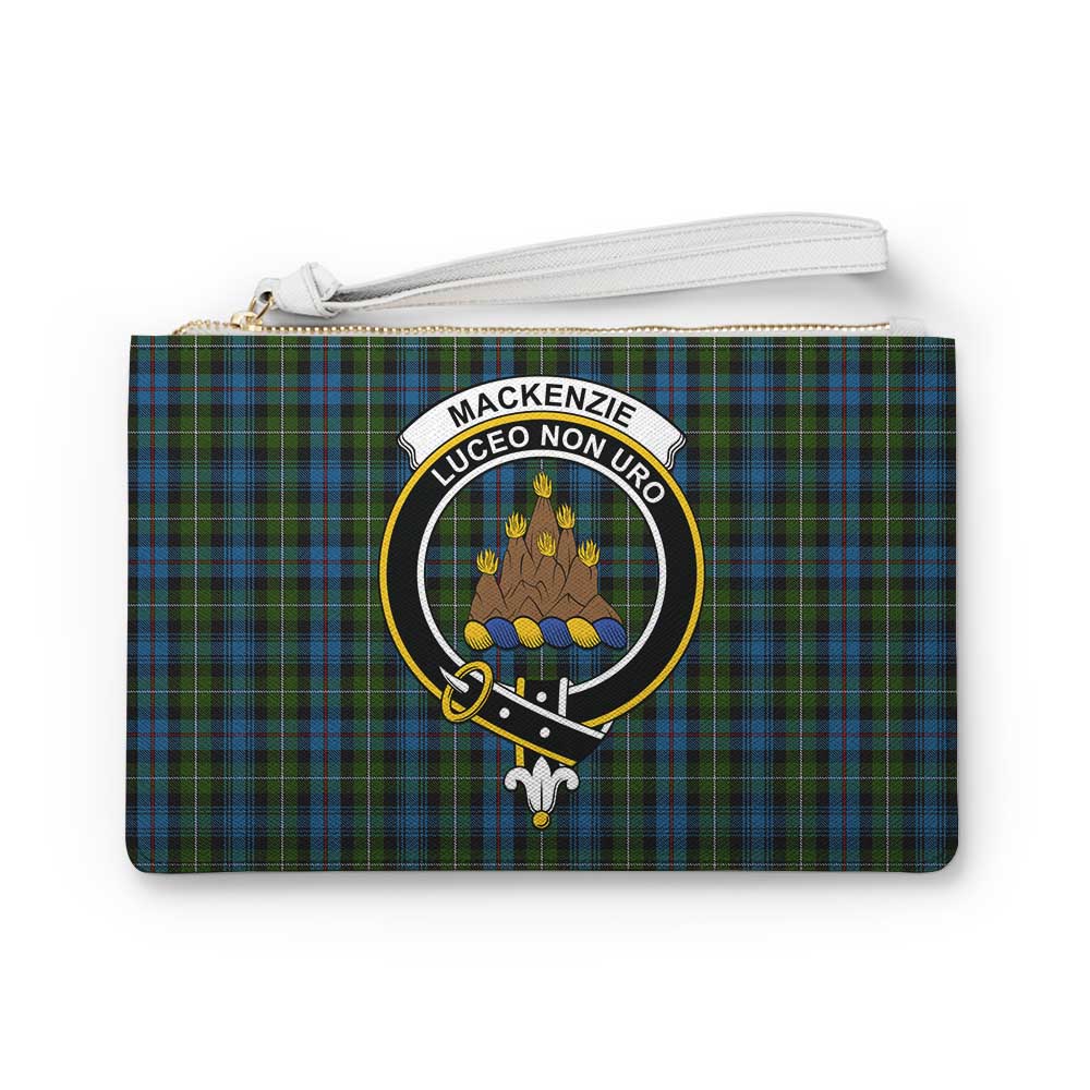 Tartan Vibes Clothing Mackenzie (Mckenzie) Family Crest Tartan Clutch Bag