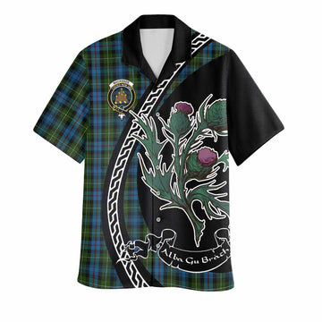 Mackenzie (Mckenzie) Family Crest Tartan Hawaiian Shirt Alba Thistle Inspired