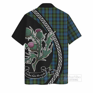 Mackenzie (Mckenzie) Family Crest Tartan Hawaiian Shirt Alba Thistle Inspired