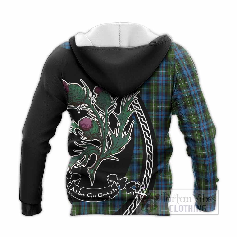 Mackenzie (Mckenzie) Family Crest Tartan Knitted Hoodie Alba Thistle Inspired - Tartan Vibes Clothing