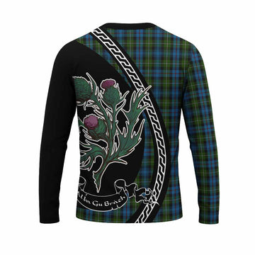 Mackenzie (Mckenzie) Family Crest Tartan Long Sleeve T-Shirt Alba Thistle Inspired - Tartan Vibes Clothing