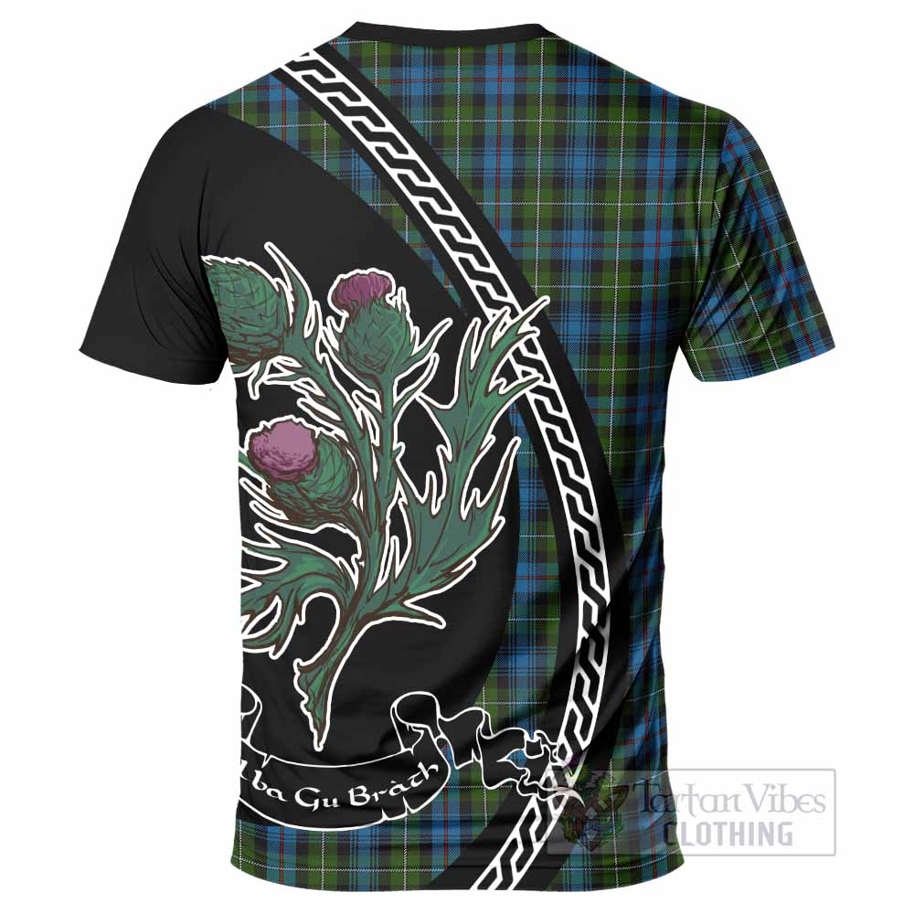 Mackenzie (Mckenzie) Family Crest Tartan T-Shirt Alba Thistle Inspired - Tartan Vibes Clothing