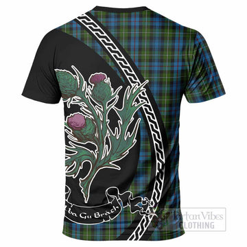 Mackenzie (Mckenzie) Family Crest Tartan T-Shirt Alba Thistle Inspired - Tartan Vibes Clothing