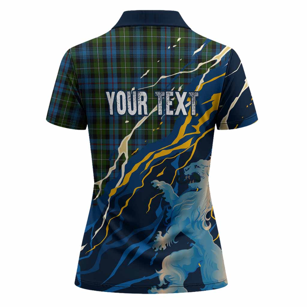 Mackenzie (Mckenzie) Scotland Tartan Women Polo Shirt WC2026 Football - We'll Be Coming