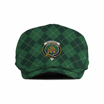 Mackenzie (Mckenzie) Scottish Family Crest Flat Cap Green Argyle Classic Style