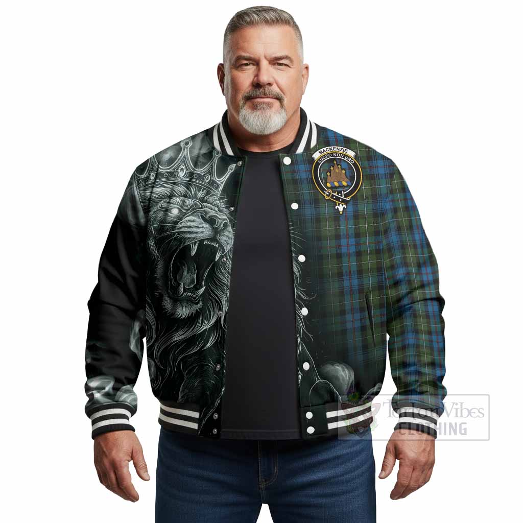Mackenzie (Mckenzie) Tartan Baseball Jacket Roaring Lion Heritage
