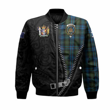 Mackenzie (Mckenzie) Tartan Bomber Jacket New Zealand Pattern Unique Zipper Stylized