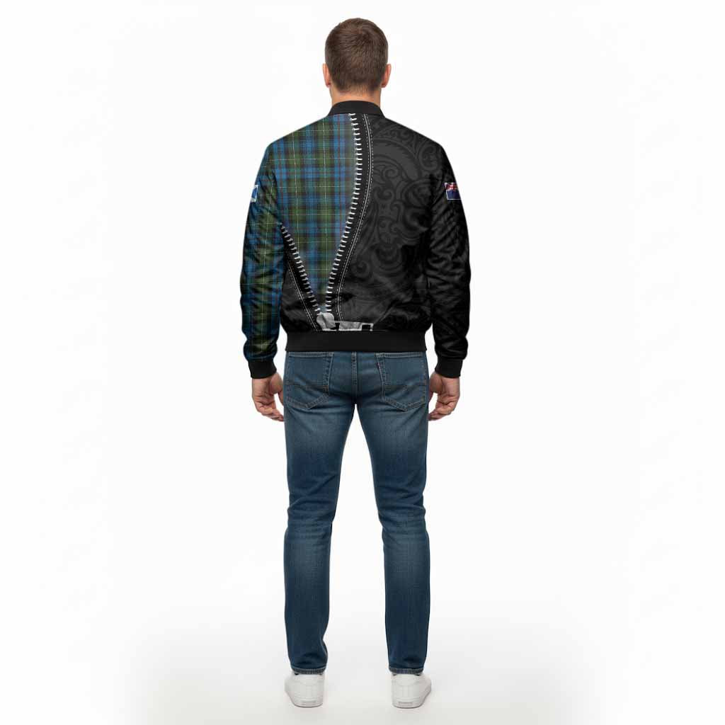 Mackenzie (Mckenzie) Tartan Bomber Jacket New Zealand Pattern Unique Zipper Stylized
