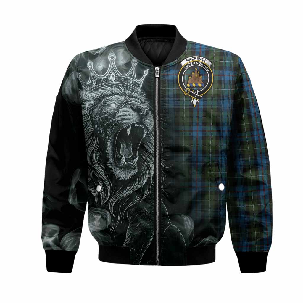 Mackenzie (Mckenzie) Tartan Bomber Jacket Roaring Lion Heritage