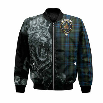 Mackenzie (Mckenzie) Tartan Bomber Jacket Roaring Lion Heritage