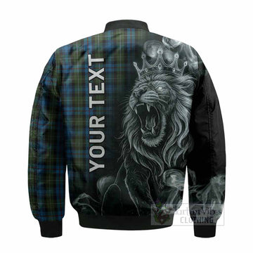 Mackenzie (Mckenzie) Tartan Bomber Jacket Roaring Lion Heritage