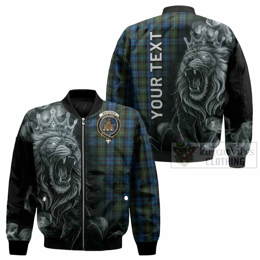 Mackenzie (Mckenzie) Tartan Bomber Jacket Roaring Lion Heritage