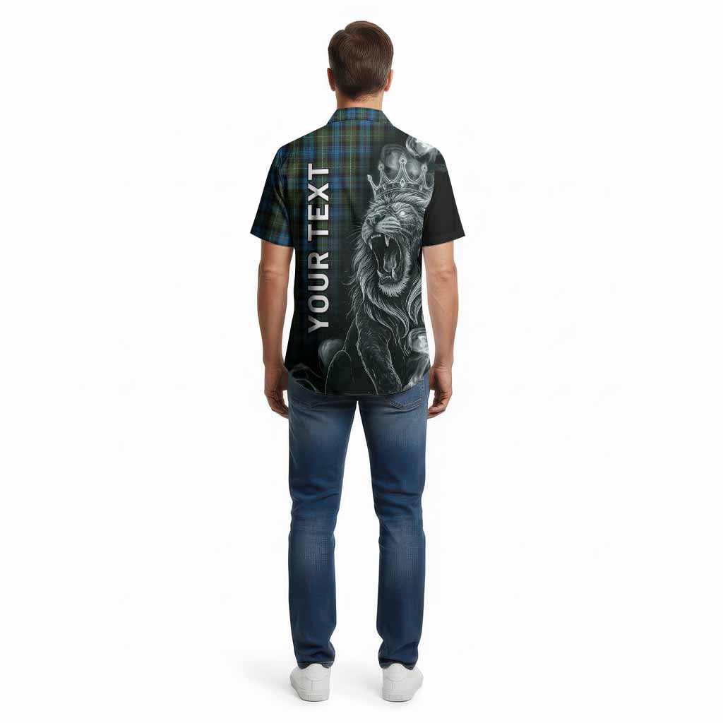 Mackenzie (Mckenzie) Tartan Cotton Hawaiian Shirt Roaring Lion Heritage