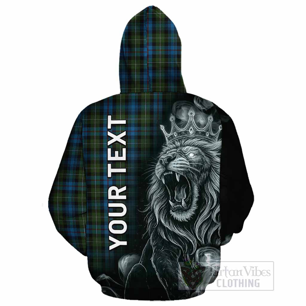 Mackenzie (Mckenzie) Tartan Cotton Hoodie Roaring Lion Heritage