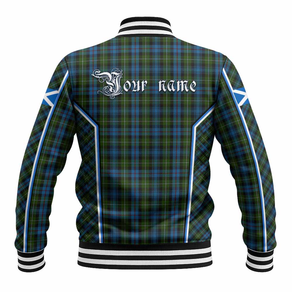 Mackenzie (Mckenzie) Tartan Crest Baseball Jacket Scotland Coat of Arm Flag Style - Tartan Vibes Clothing