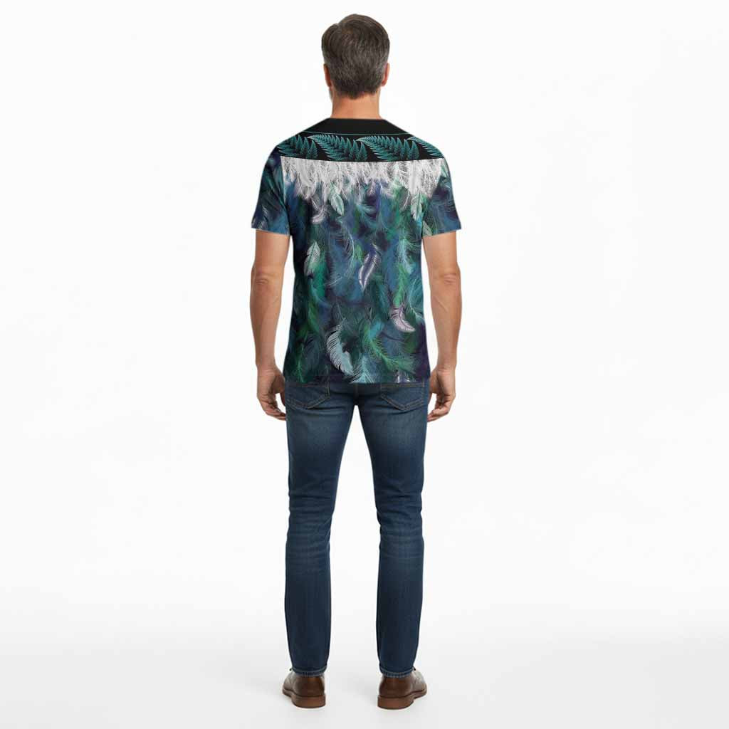 Mackenzie (Mckenzie) Tartan Crest Cotton T-shirt New Zealand Maori Korowai Cloak