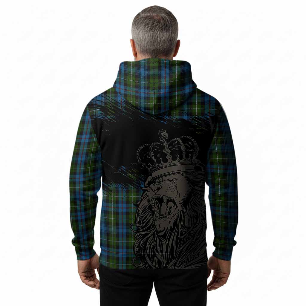 Mackenzie (Mckenzie) Tartan Crest Hoodie Crowned Lion Heritage Style