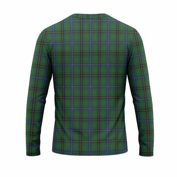 Mackenzie (Mckenzie) Tartan Crest Long Sleeve T-Shirt Ferocious Lion Style