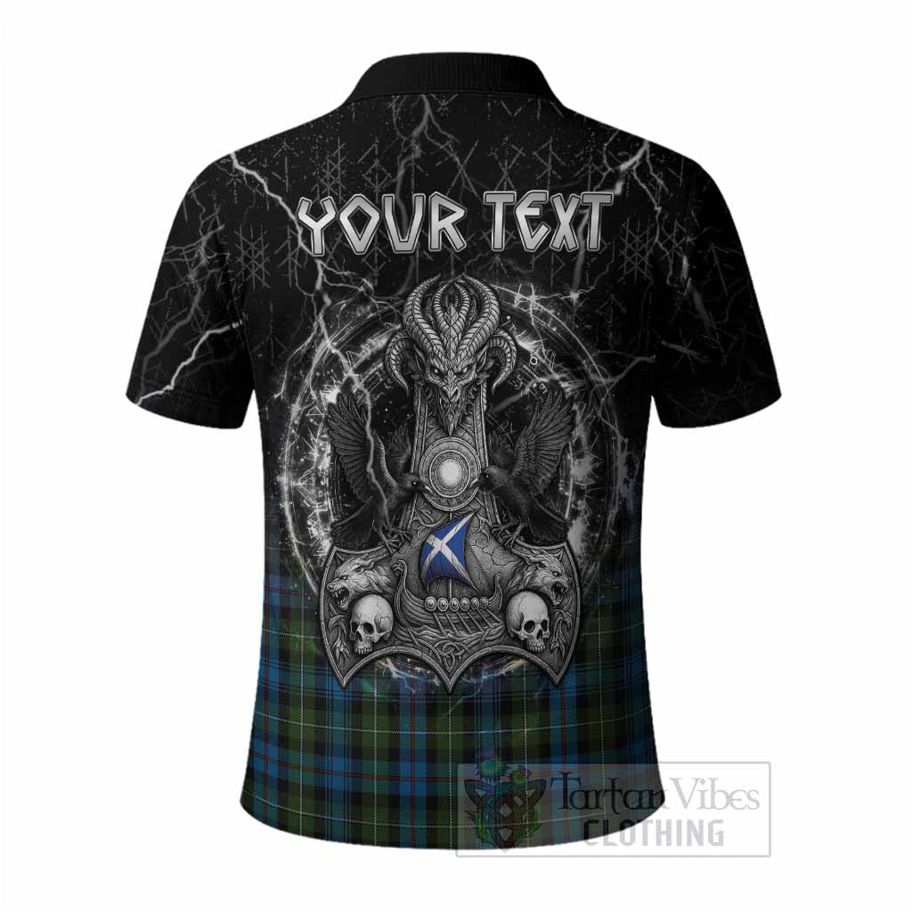 Mackenzie (Mckenzie) Tartan Crest Polo Shirt Celtic Odin's Raven Legacy