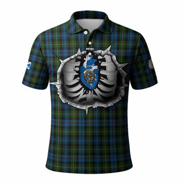 Mackenzie (Mckenzie) Tartan Crest Polo Shirt Scotland In My Veins
