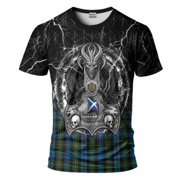 Mackenzie (Mckenzie) Tartan Crest T-Shirt Celtic Odin's Raven Legacy