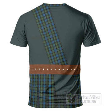 Mackenzie (Mckenzie) Tartan Crest T-Shirt Kilt Costume Style