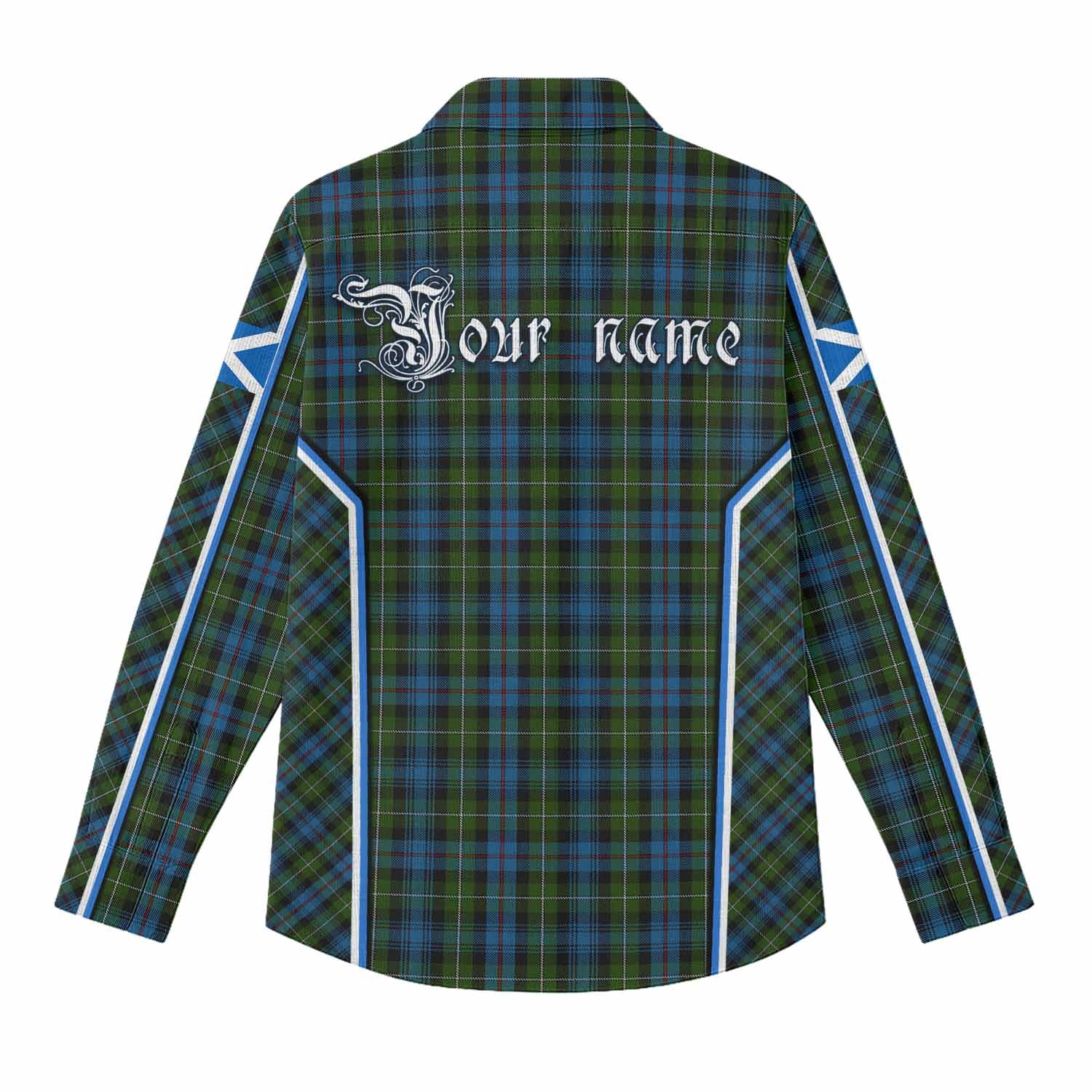 Mackenzie (Mckenzie) Tartan Crest Women Casual Shirt Scotland Coat of Arm Flag Style - Tartan Vibes Clothing