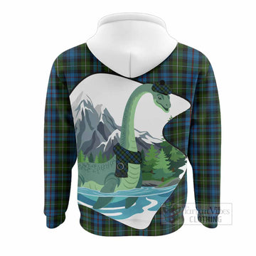 Mackenzie (Mckenzie) Tartan Family Crest Hoodie Nessie Scottish Loch Ness Monster