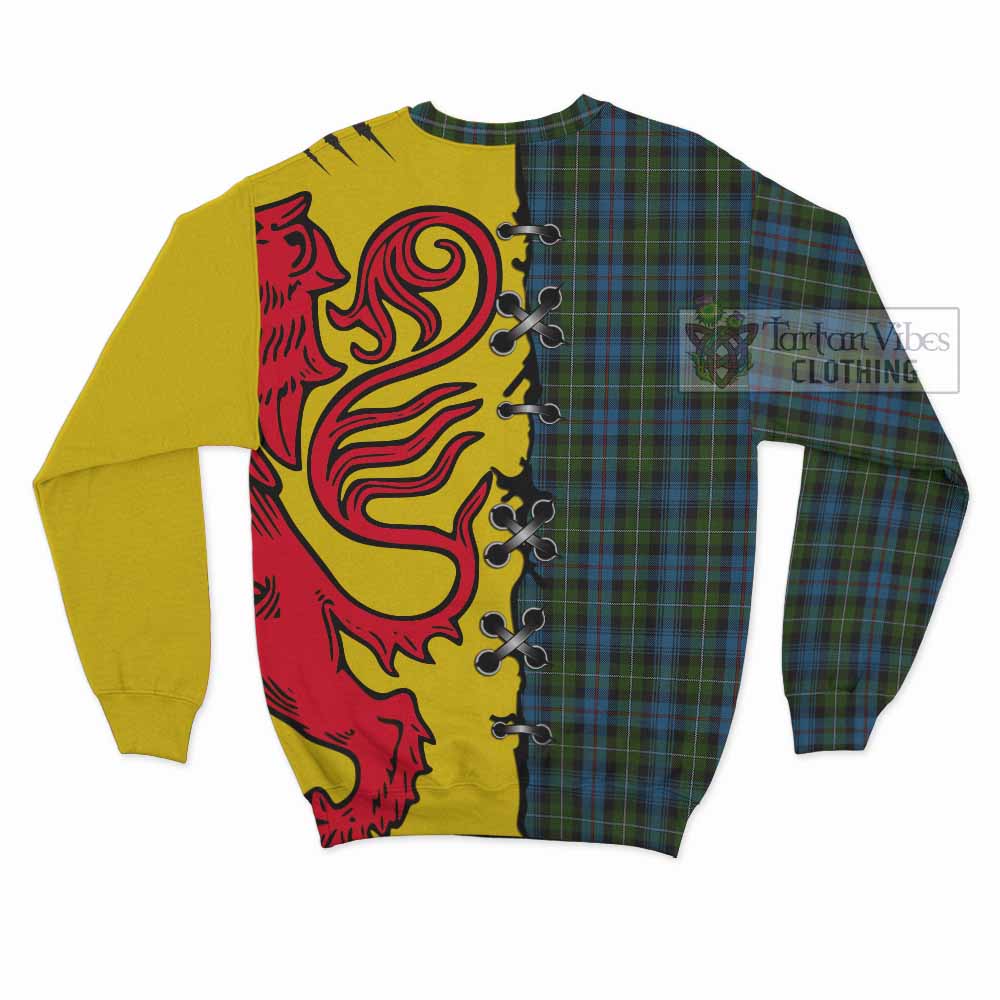 Mackenzie (Mckenzie) Tartan Family Crest Sweatshirt Lion Rampant Honor - Tartan Vibes Clothing
