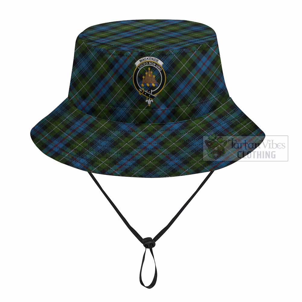 Mackenzie (Mckenzie) Tartan Fishing Hat with Family Crest
