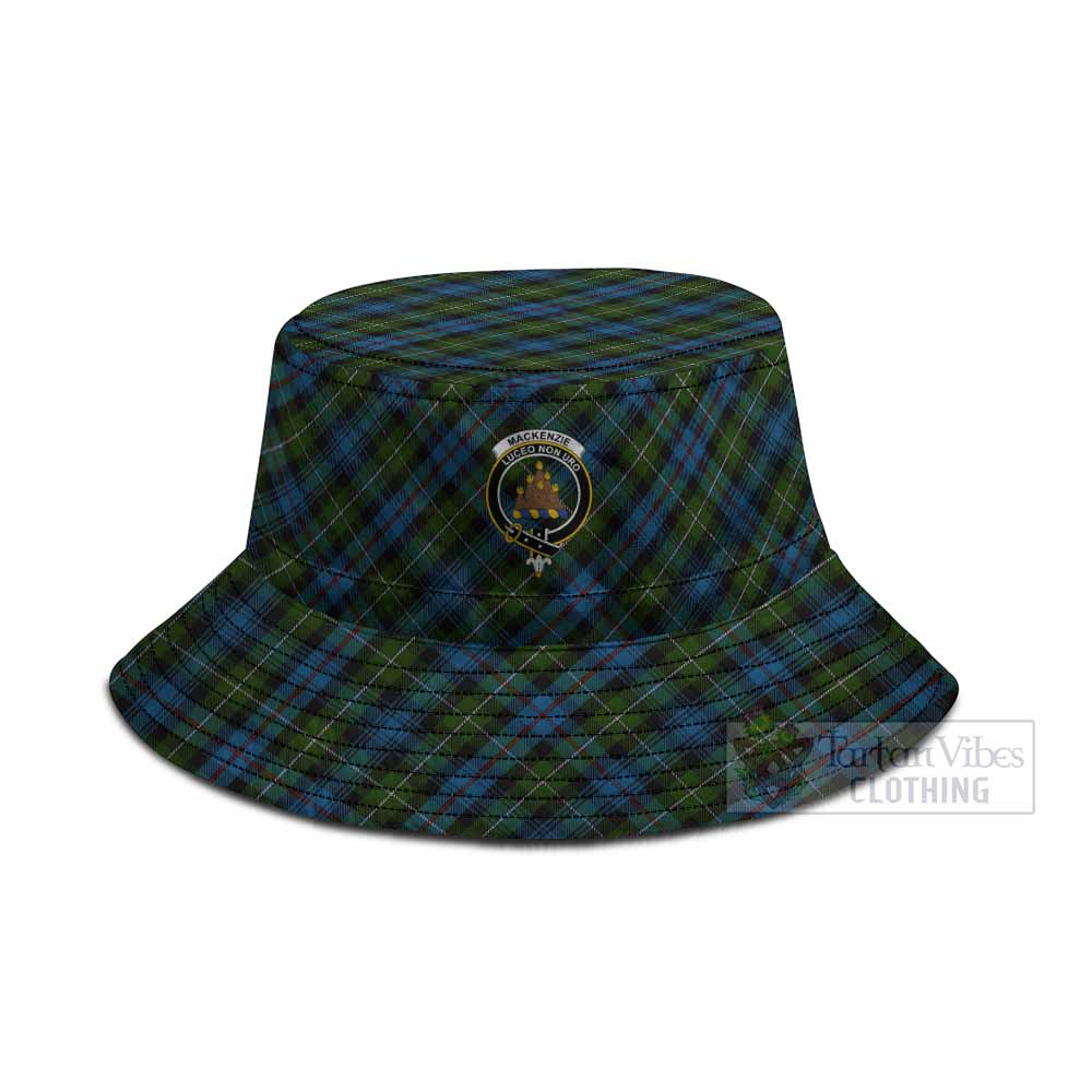 Mackenzie (Mckenzie) Tartan Fishing Hat with Family Crest