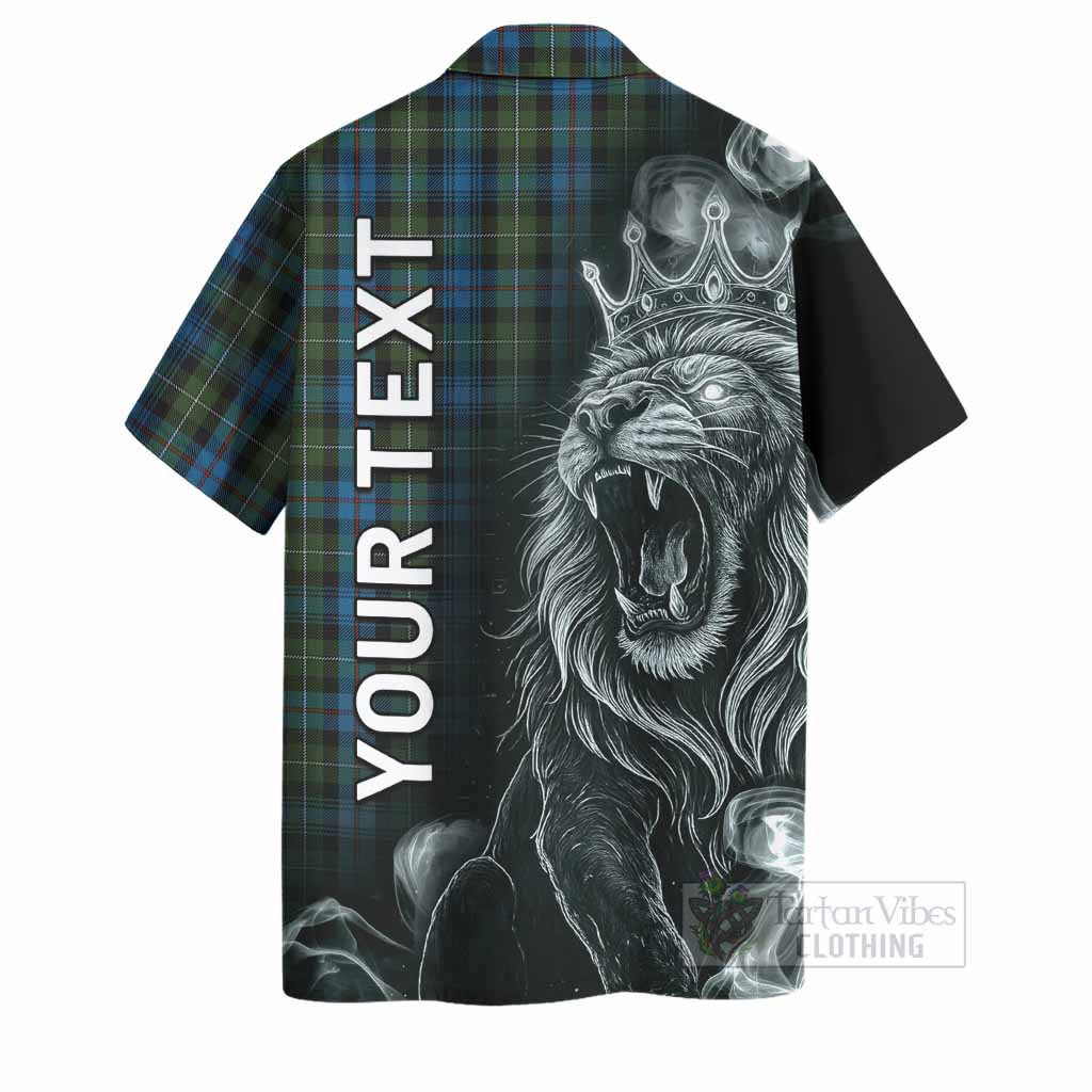 Mackenzie (Mckenzie) Tartan Hawaiian Shirt Roaring Lion Heritage