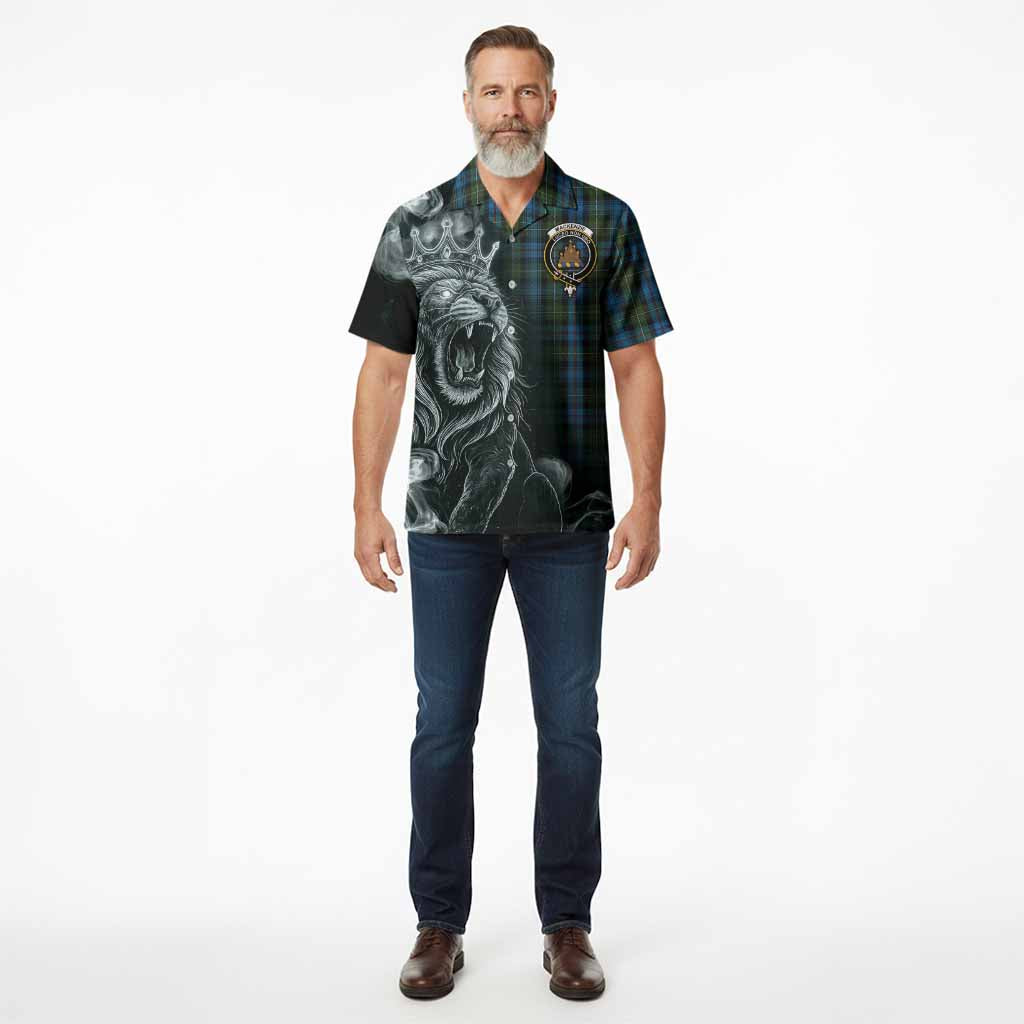 Mackenzie (Mckenzie) Tartan Hawaiian Shirt Roaring Lion Heritage