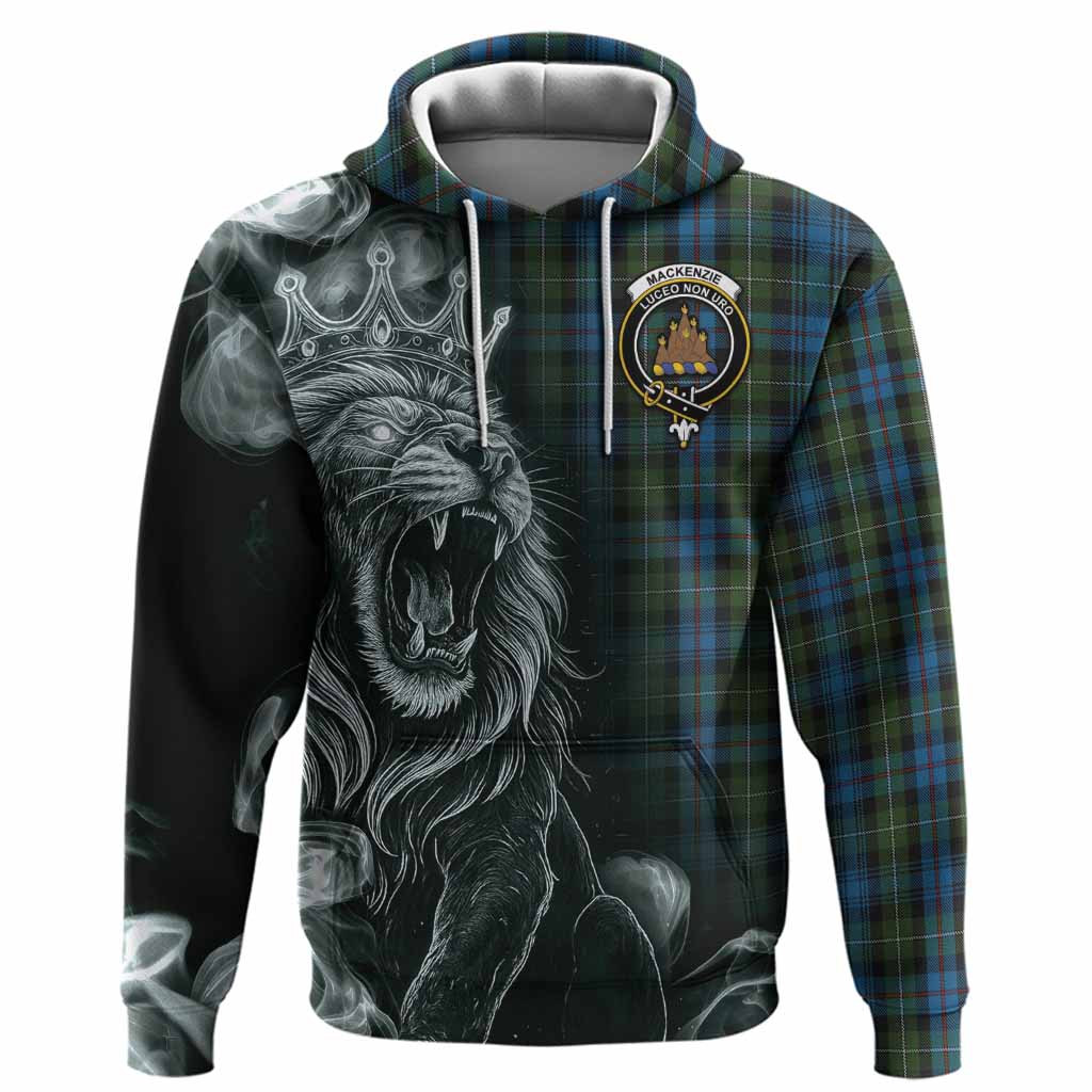 Mackenzie (Mckenzie) Tartan Hoodie Roaring Lion Heritage