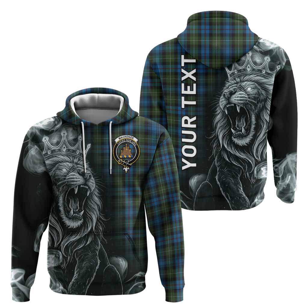 Mackenzie (Mckenzie) Tartan Hoodie Roaring Lion Heritage