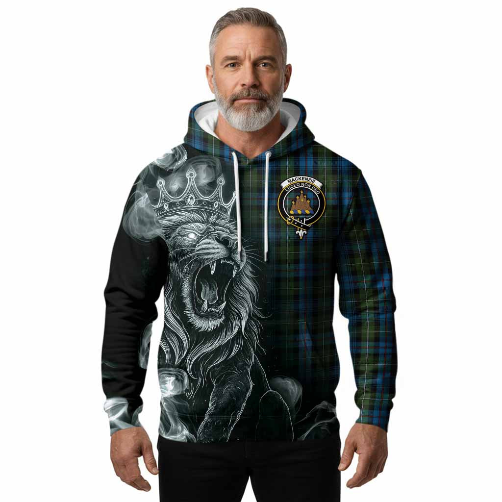 Mackenzie (Mckenzie) Tartan Hoodie Roaring Lion Heritage