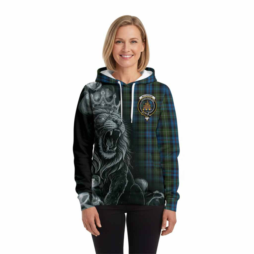 Mackenzie (Mckenzie) Tartan Hoodie Roaring Lion Heritage