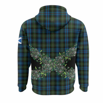 Mackenzie (Mckenzie) Tartan Hoodie Thistle Scottish Spirit