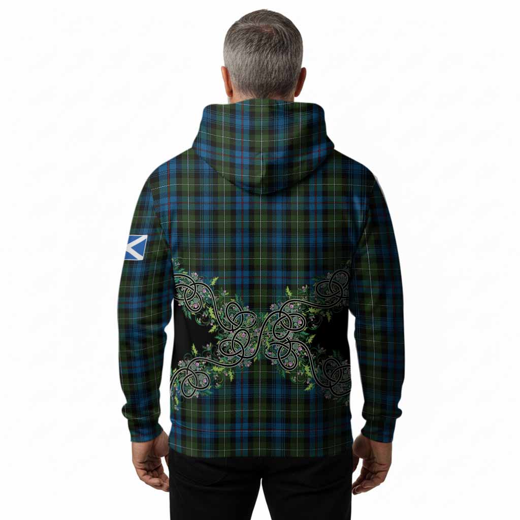 Mackenzie (Mckenzie) Tartan Hoodie Thistle Scottish Spirit