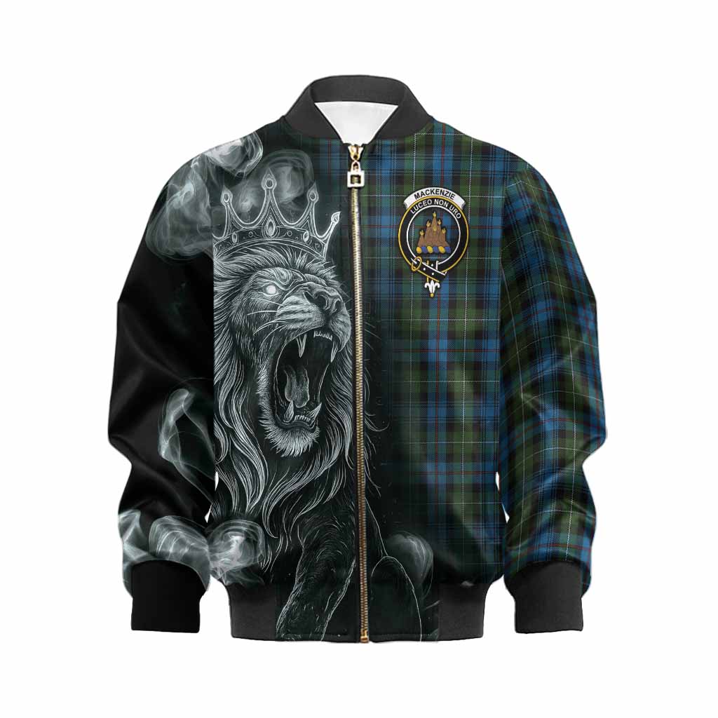 Mackenzie (Mckenzie) Tartan Kid Bomber Jacket Roaring Lion Heritage