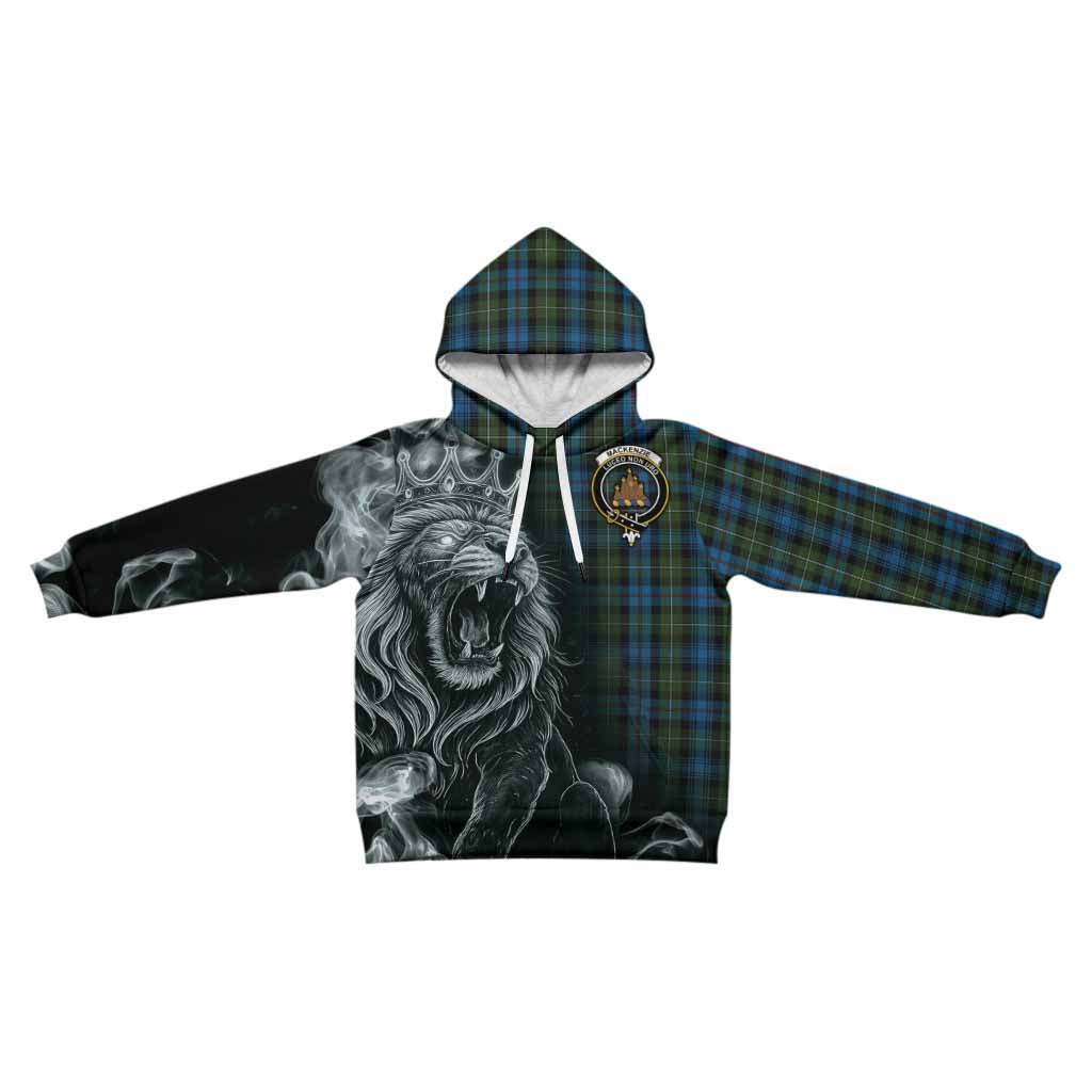 Mackenzie (Mckenzie) Tartan Kid Hoodie Roaring Lion Heritage