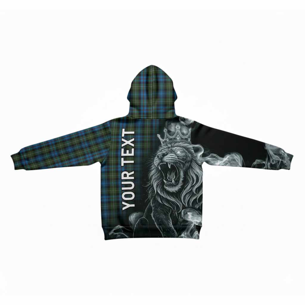 Mackenzie (Mckenzie) Tartan Kid Hoodie Roaring Lion Heritage