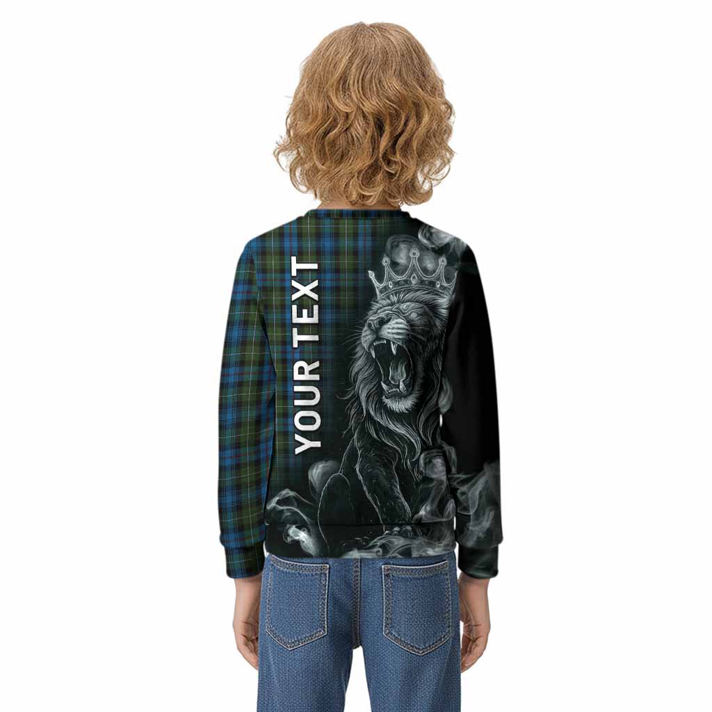 Mackenzie (Mckenzie) Tartan Kid Knitted Sweatshirt Roaring Lion Heritage