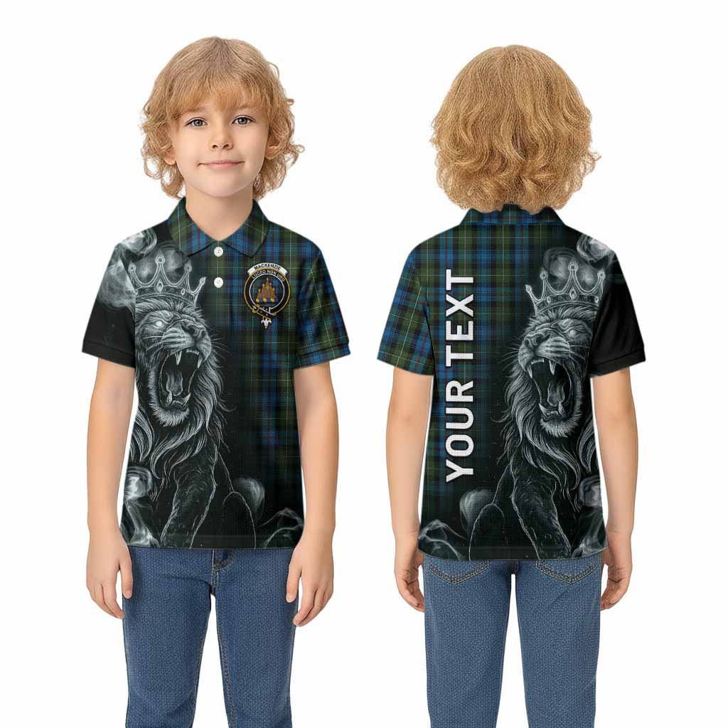 Mackenzie (Mckenzie) Tartan Kid Polo Shirt Roaring Lion Heritage