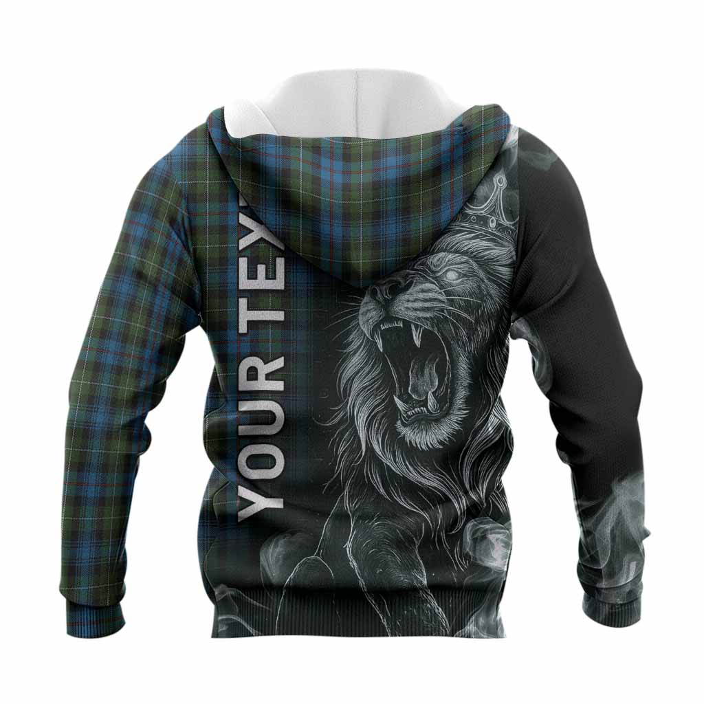 Mackenzie (Mckenzie) Tartan Knitted Hoodie Roaring Lion Heritage